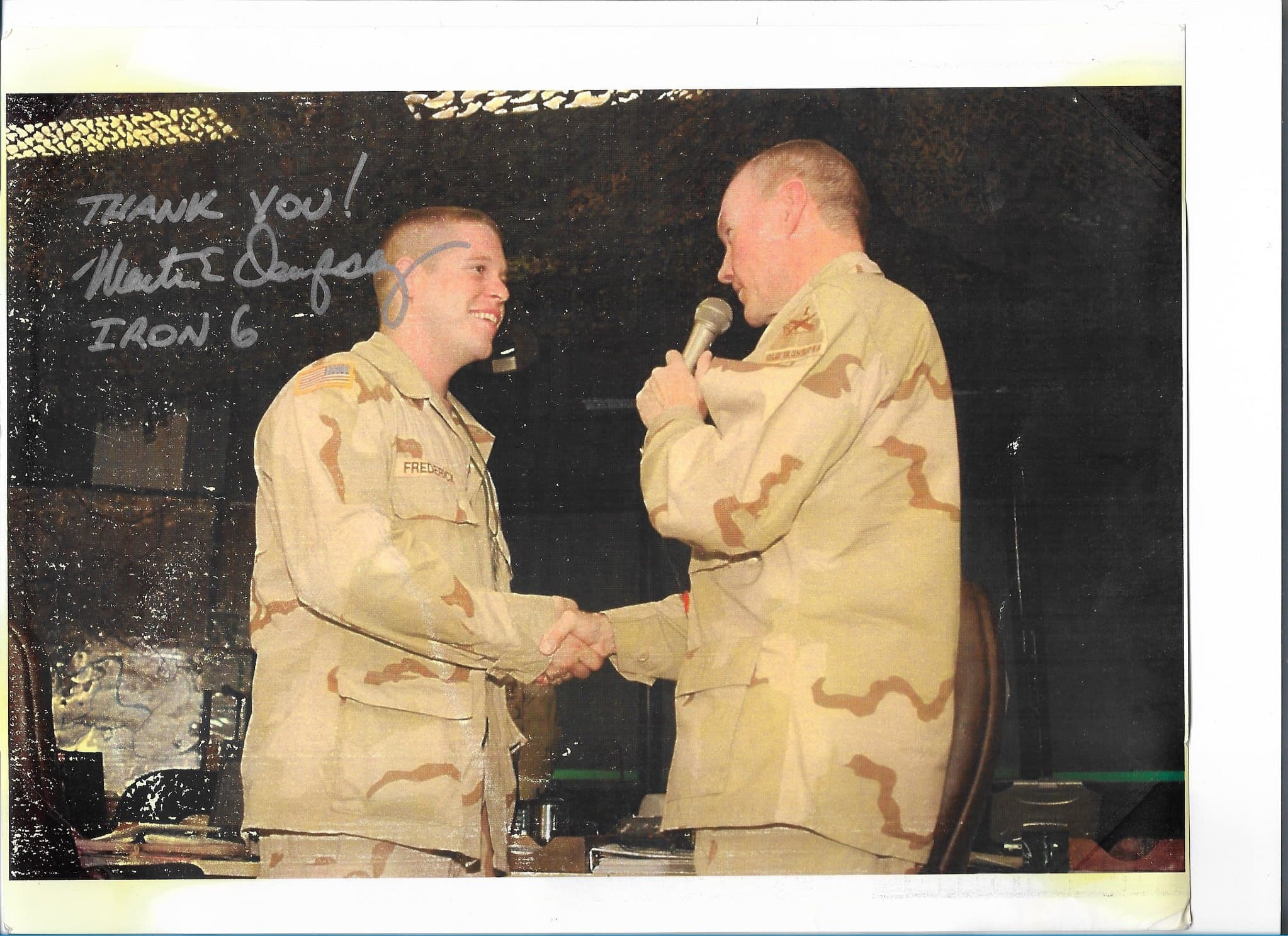 Photo: Chairman of the Joint Chiefs of Staff, General Martin Dempsey